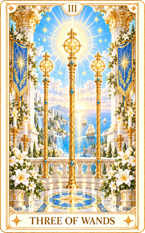 Three of Wands