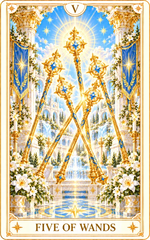 Five of Wands