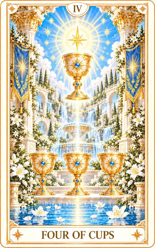 Four of Cups