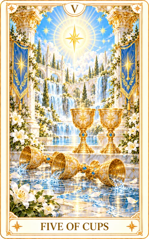 Five of Cups