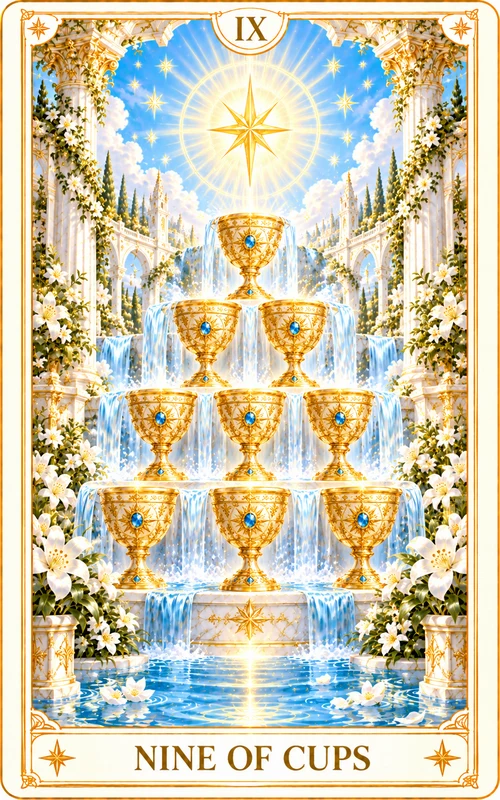 Nine of Cups