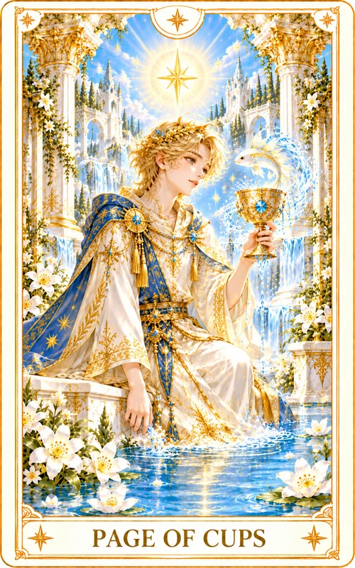 Page of Cups