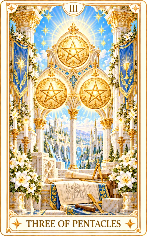 Three of Pentacles