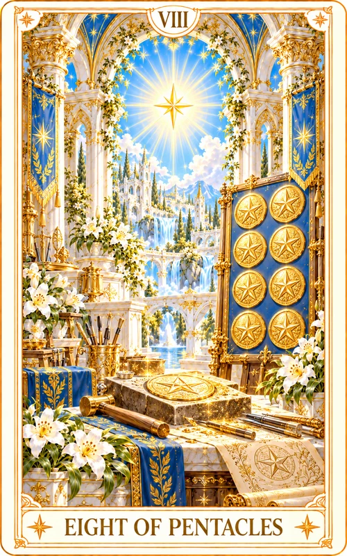 Eight of Pentacles